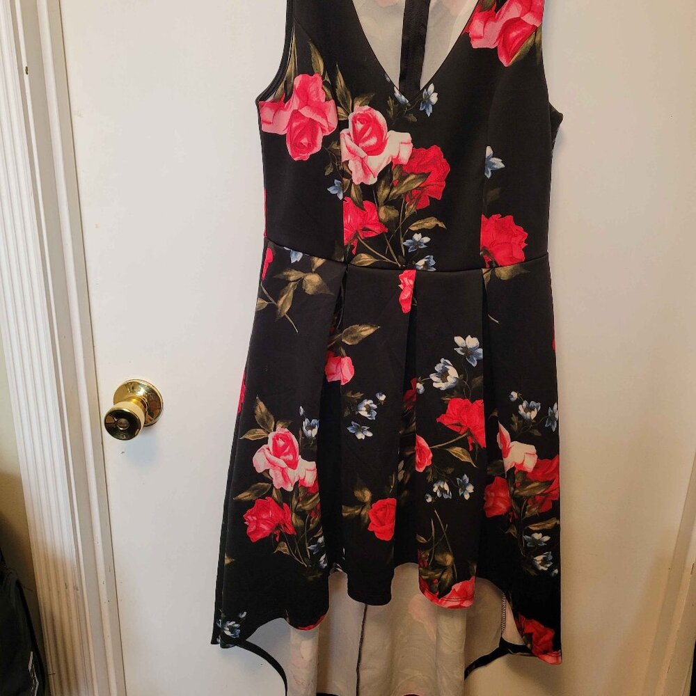 Charlotte Russe Floral High Low Dress
